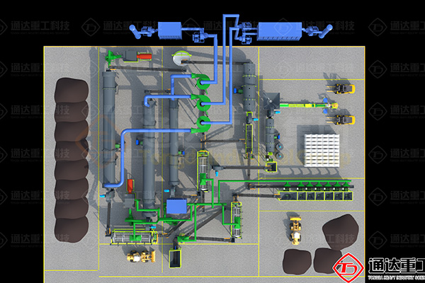  年產萬噸雞糞有機肥生產線多少錢?選對有機肥設備利潤足